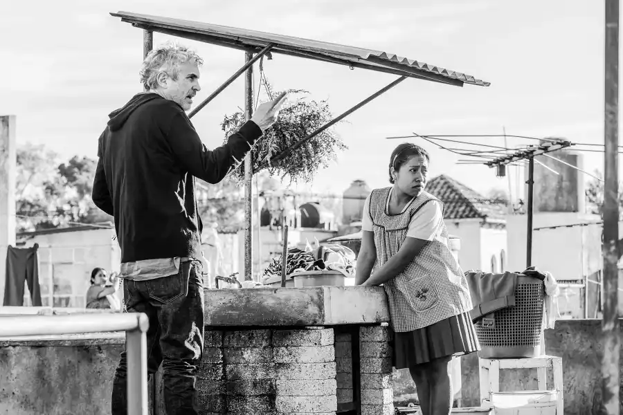 Alfonso Cuaron Roma Golden Globes 2019