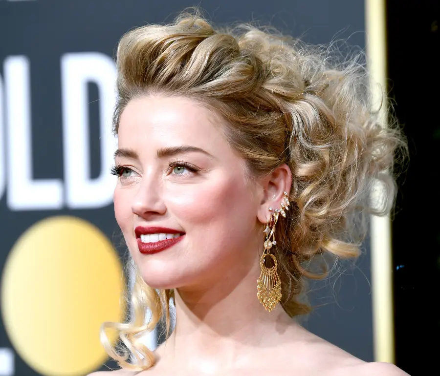 Amber-Heard-golden-globes-2019-lipstick