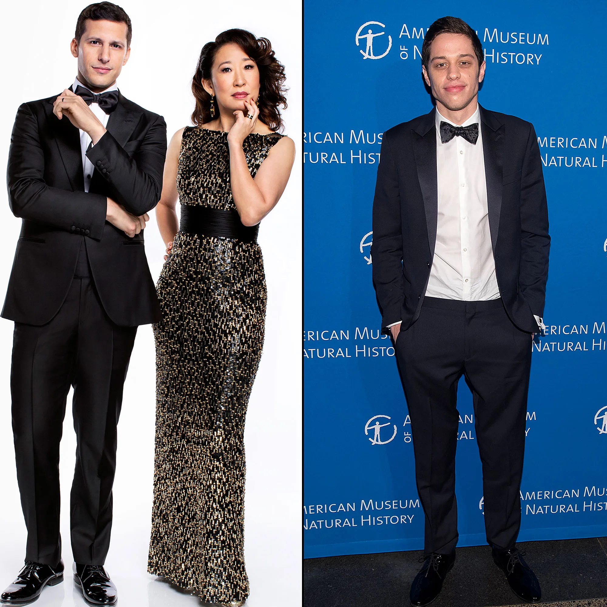 Andy Samberg and Sandra Oh on Pete Davidson: 'Leave Him Alone'