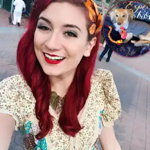 Actor and YouTuber Anna Brisbin Taught Her Dog to Respond to the Cutest Harry Potter Commands!