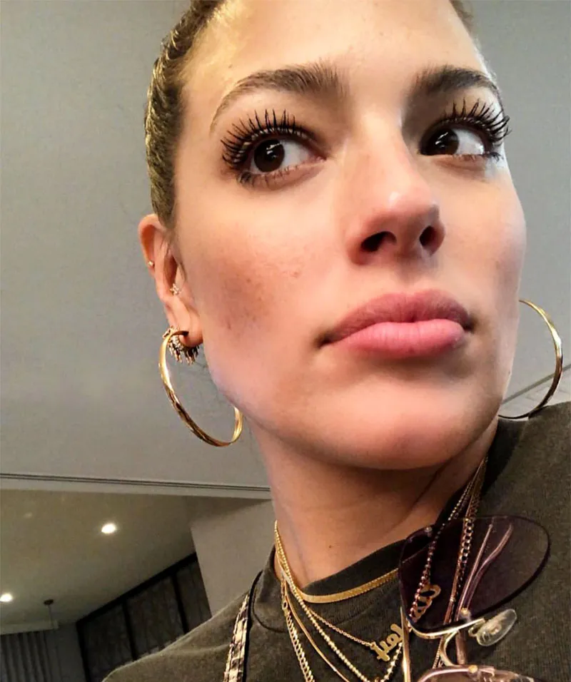 Sustainable hoop earrings