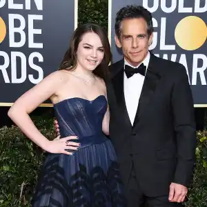 Ben Stiller Daughter Ella Golden Globes 2019
