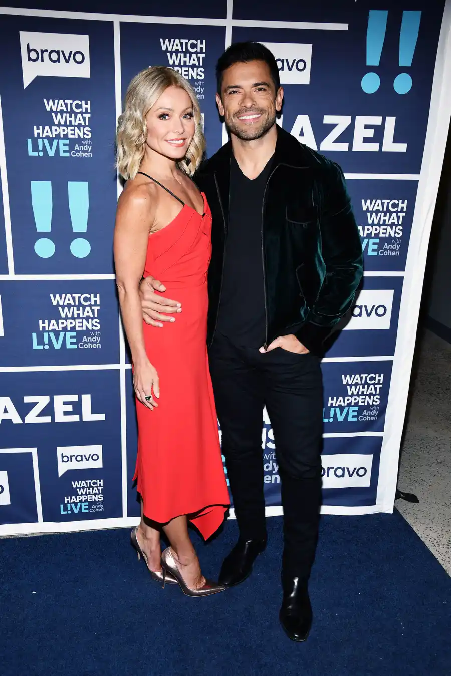 Kelly Ripa and Mark Consuelos