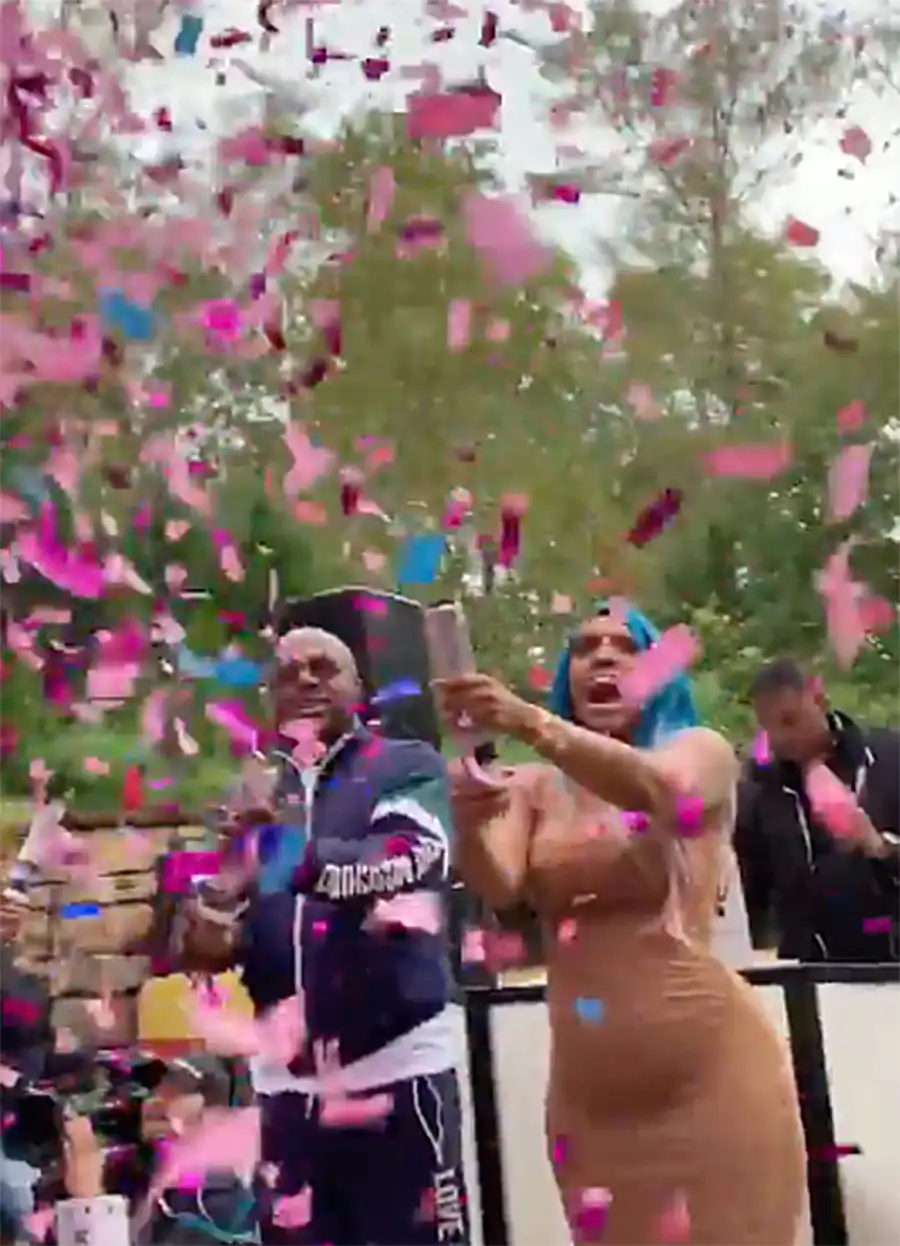 Celebrity Baby Gender Reveal Parties Portia Williams