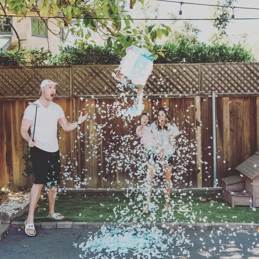 Celebrity Baby Gender Reveal Parties Jana Kramer