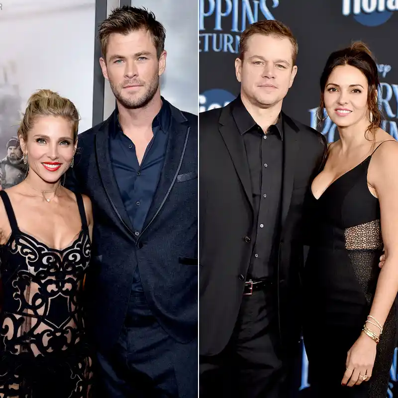 Chris-Hemsworth-Elsa-Pataky-Matt-Damon-Luciana-Barroso-hot-tub