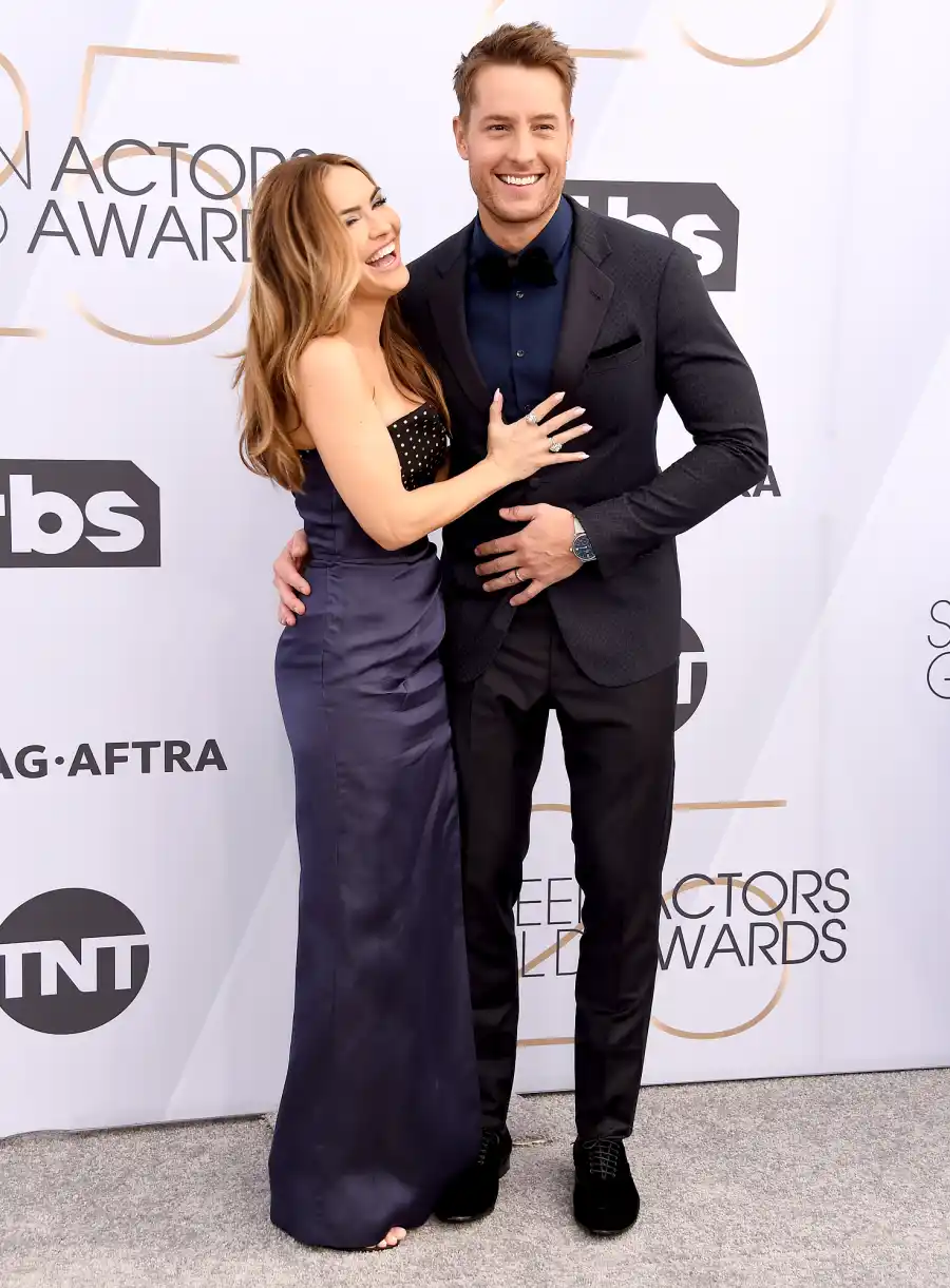 Chrishell-Stause-and-Justin-Hartley SAG Awards 2019