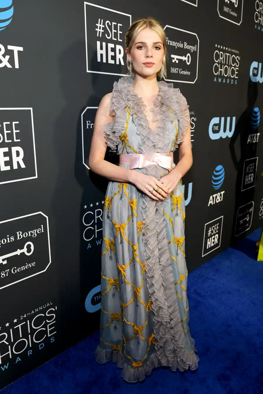 Lucy Boynton critics choice awards 2019