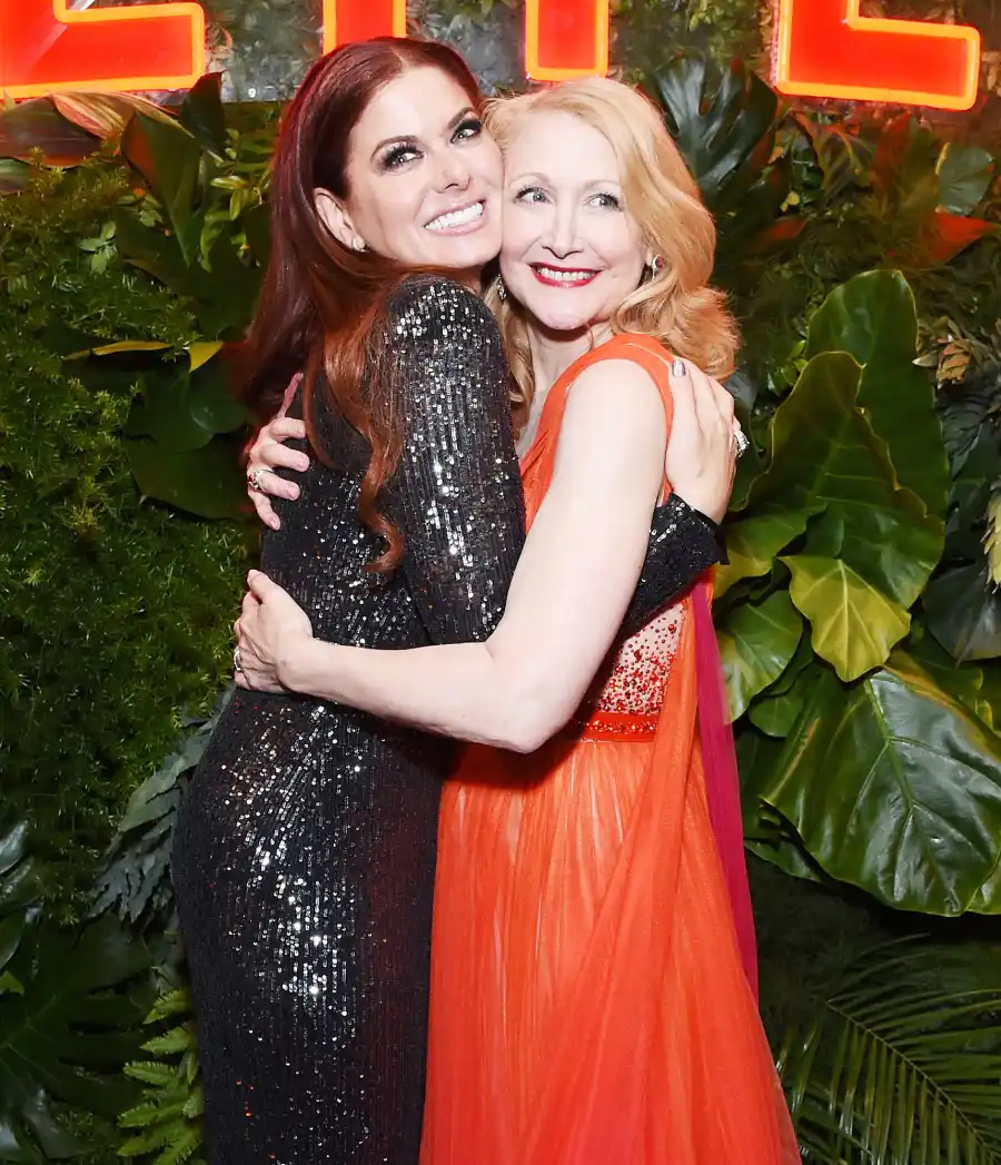 Golden Globes 2019 Afterparties Debra Messing Patricia Clarkson