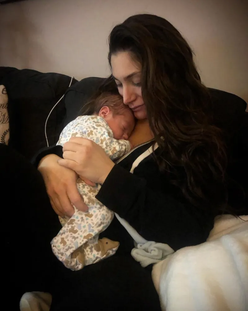 Deena Nicole Cortese and son Christopher