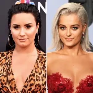 Demi Lovato and Bebe Rexha