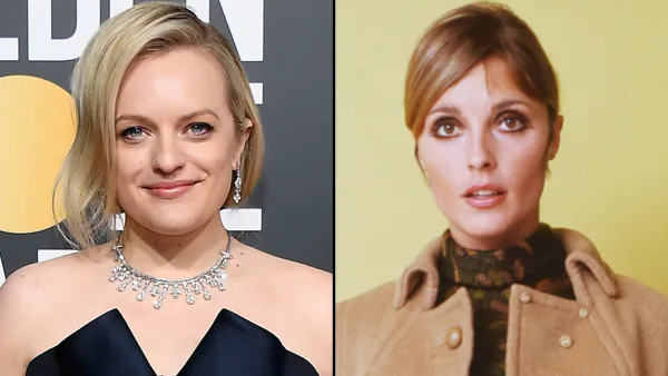 Elisabeth Moss Sharon Tate 2019 Golden Globes Look