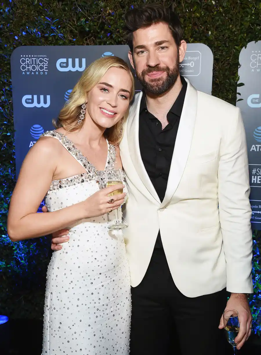 Critics Choice Awards 2019 What You Didn’t See on TV Emily Blunt John Krasinski