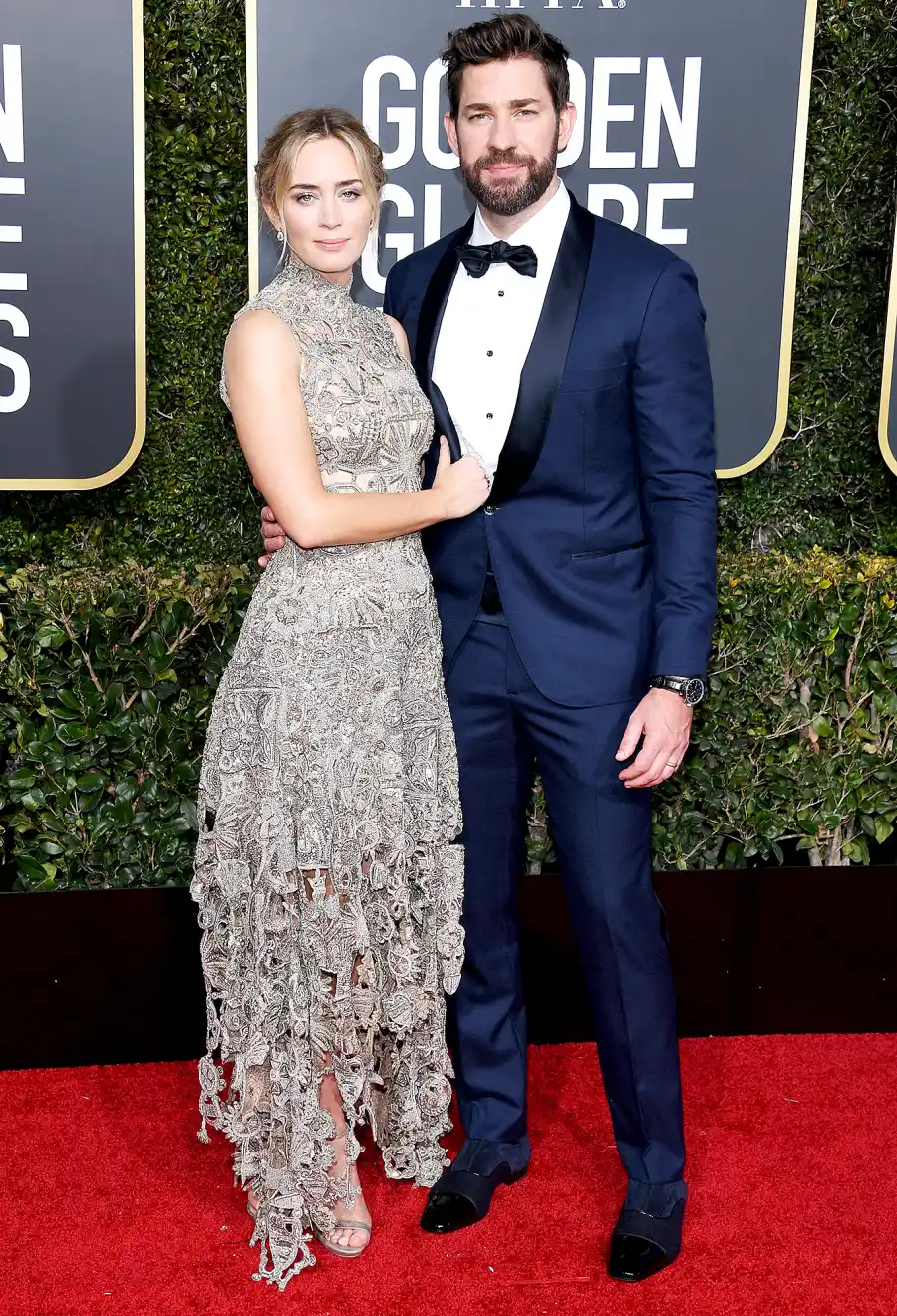 Emily-Blunt-and-John-Krasinski-golden-globes-2019