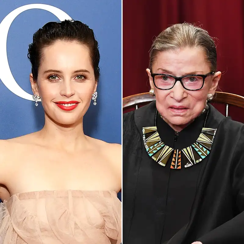 Felicity Jones: ‘I Wanted to Curtsy’ When I Met Ruth Bader Ginsberg