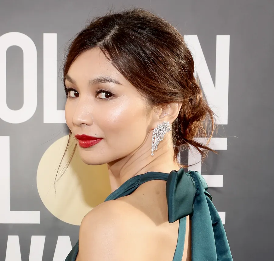 Gemma-Chan-golden-globes-2019-hair