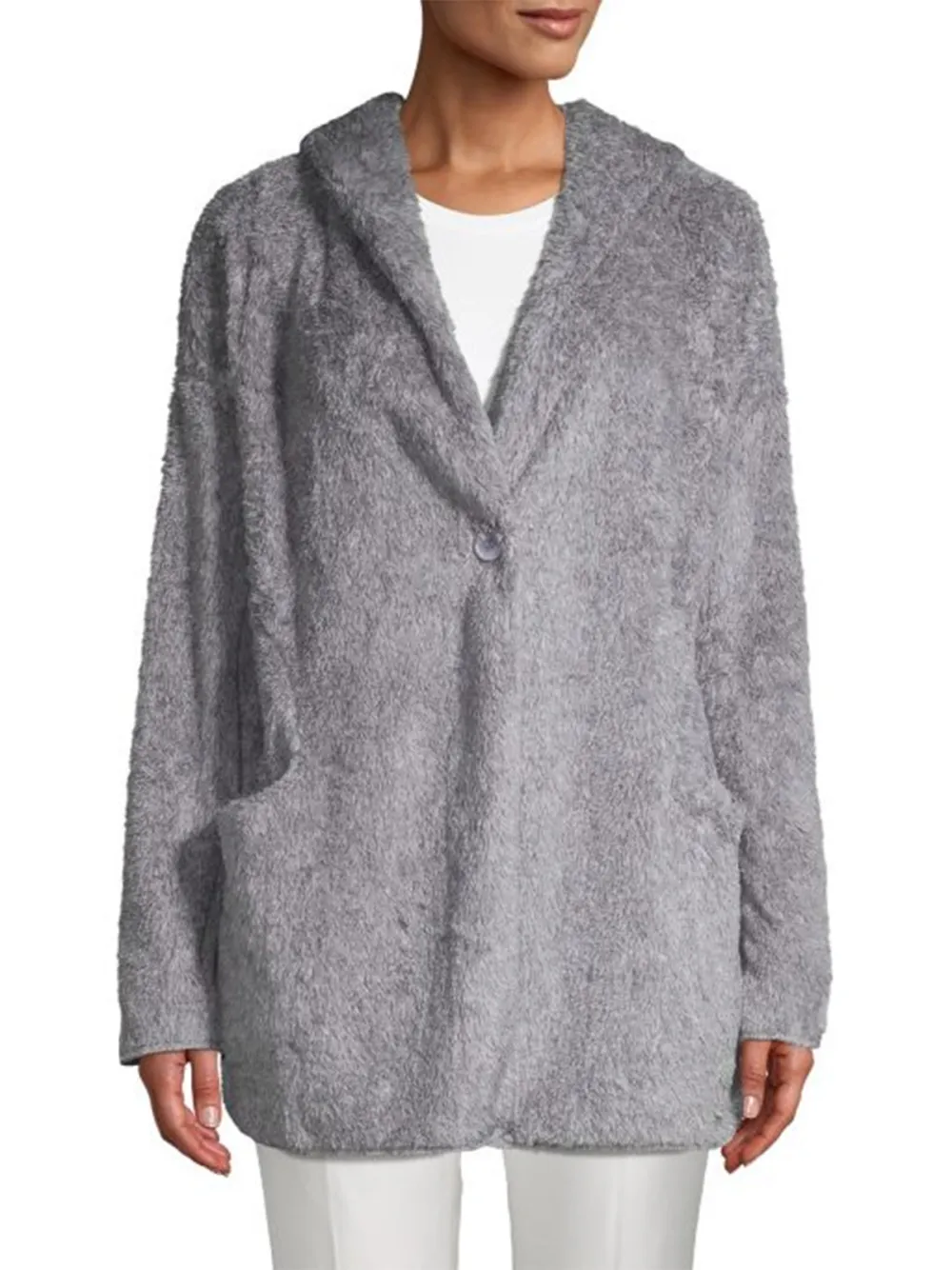 Grey Cozy Cardigan