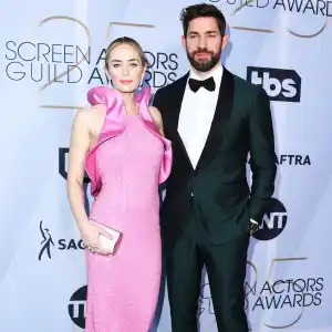 SAG Awards 2019 Emily Blunt and John Krasinski