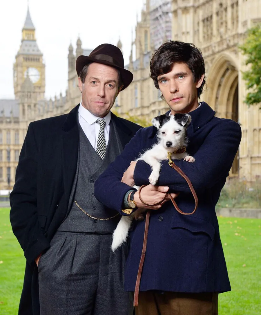 Hugh Grant Ben Whishaw A Very English Scandal