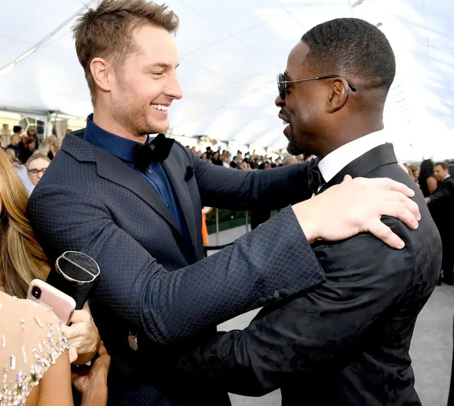 Justin-Hartley-and-Sterling-K.-Brown-SAG-awards-2019