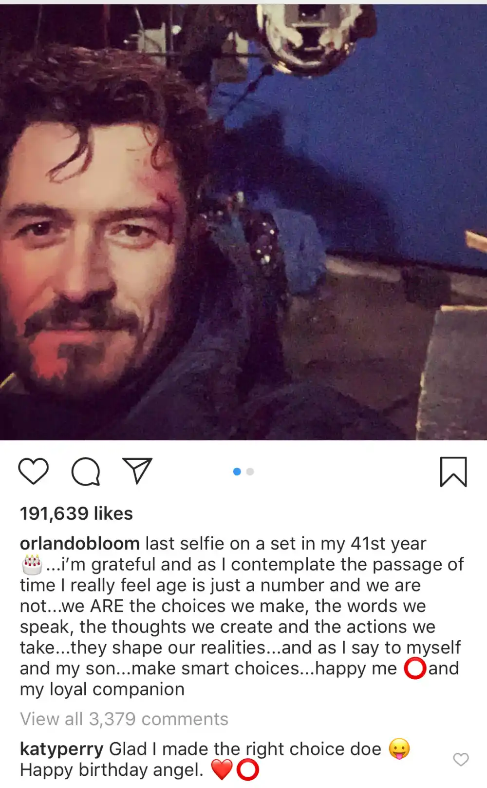 Katy-Perry-Says-She-Glad-Made-the-Right- Choice-Orlando-Bloom-instagram-comment