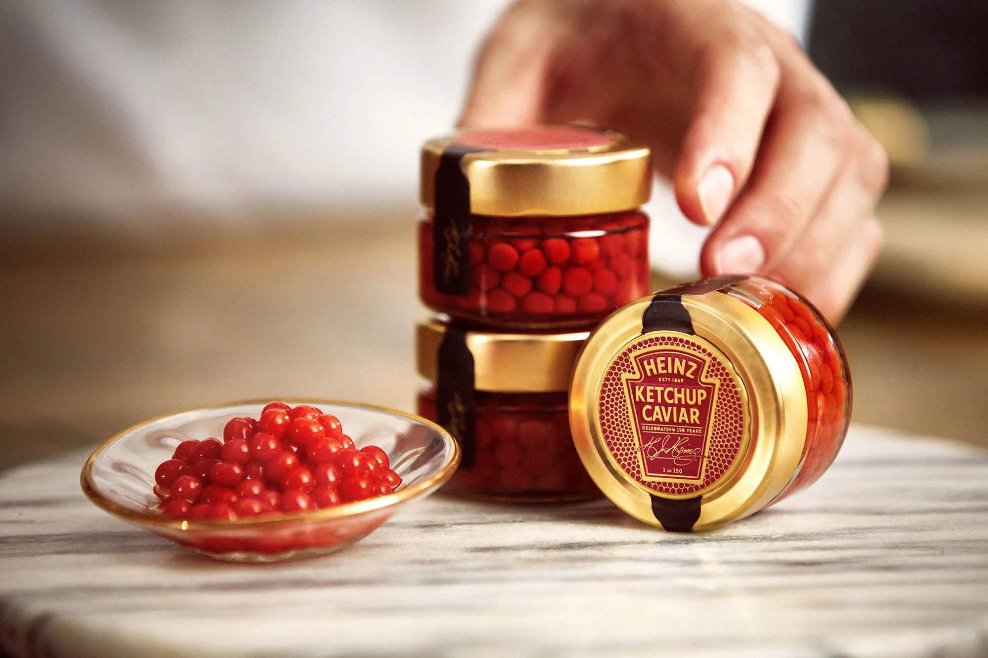 Heinz’s Caviar Ketchup Will Turn Your Valentine’s Day Meal Into a ‘Fine Dining Experience’