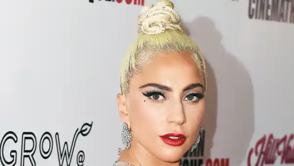 Lady Gaga Blonde Before Blue Hair Golden Globes 2019