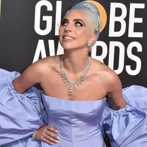 Golden Globes 2019 Fashion: Best Bling Lady Gaga