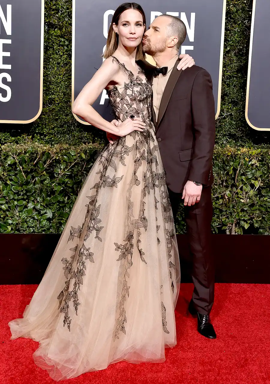 Leslie-Bibb-and-Sam-Rockwell-Golden-Globes-2019