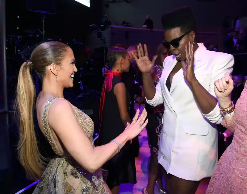 Leslie Jones Tells JLo Why She Won’t Do Her No-Sugar No-Carbs Challenge