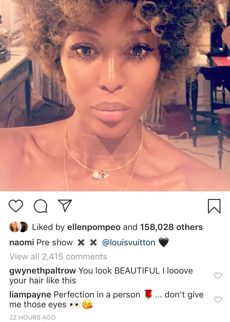 Liam-Payne- Naomi-Campbell- Flirt-on- Instagram-Liam-comment
