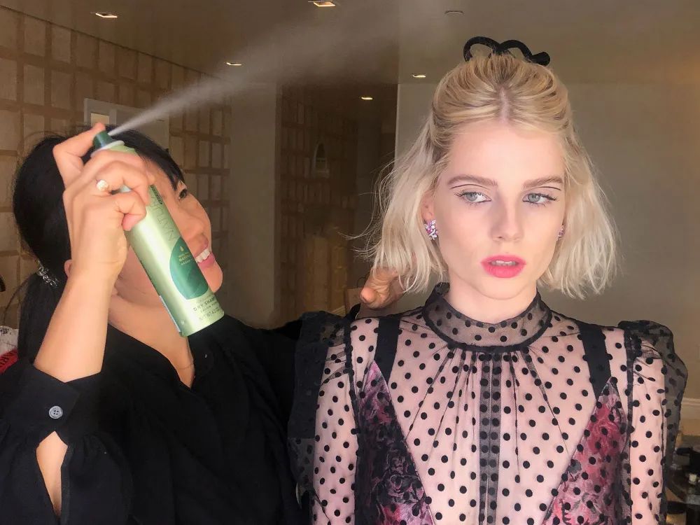 Lucy Boynton's Hairstylist Gave Us the Scoop on Her SAGS Hairstyle