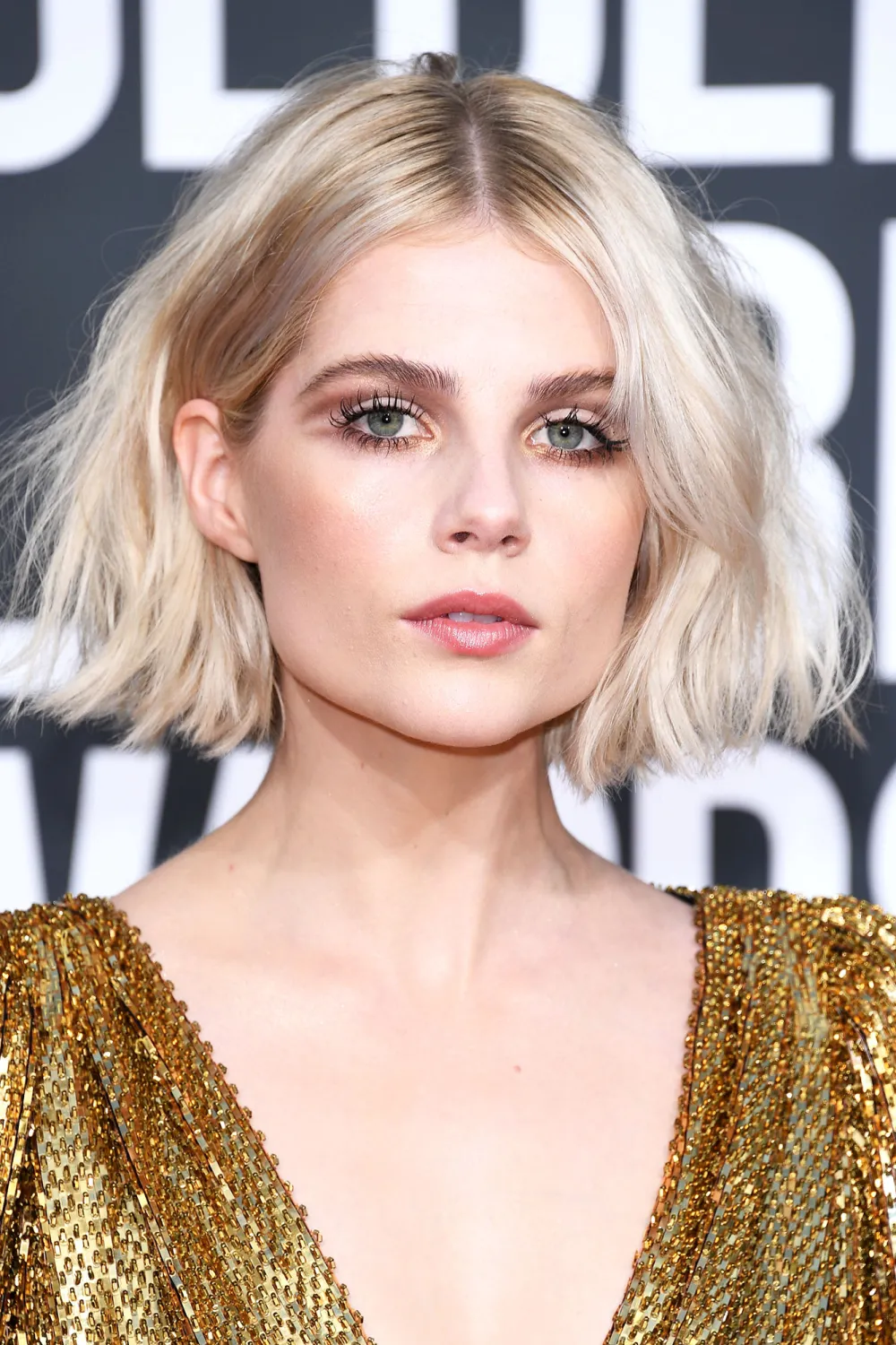 Lucy Boynton's Eyelashes Are an Ode to David Bowie