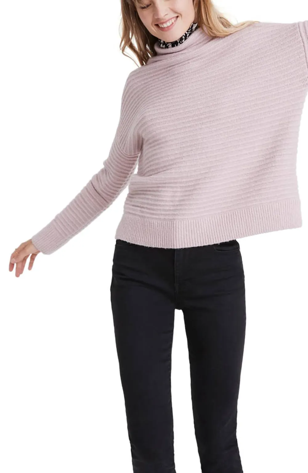 Madewell Belmont Sweater Wisteria Dove