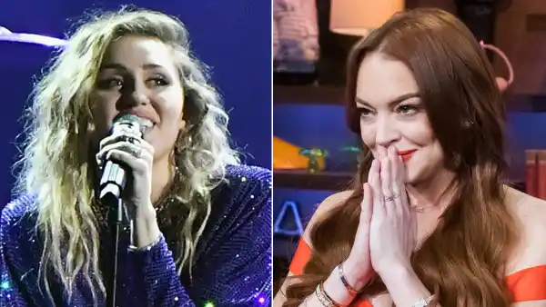 Miley Cyrus Epically Covers Lindsay Lohan’s Song ‘Rumors’ — And Lindsay Loves It!