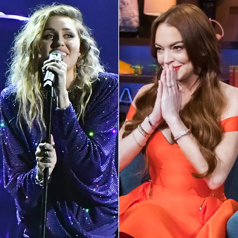 Miley Cyrus Epically Covers Lindsay Lohan&rsquo;s Song &lsquo;Rumors&rsquo; &mdash; And Lindsay Loves It!