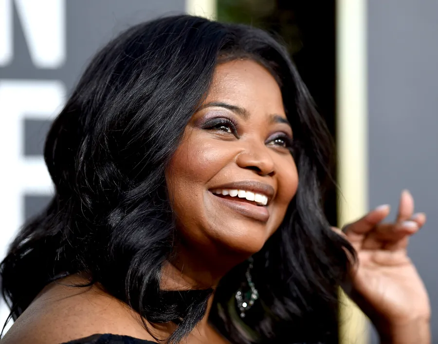Octavia-Spencer-golden-globes-2019-hair