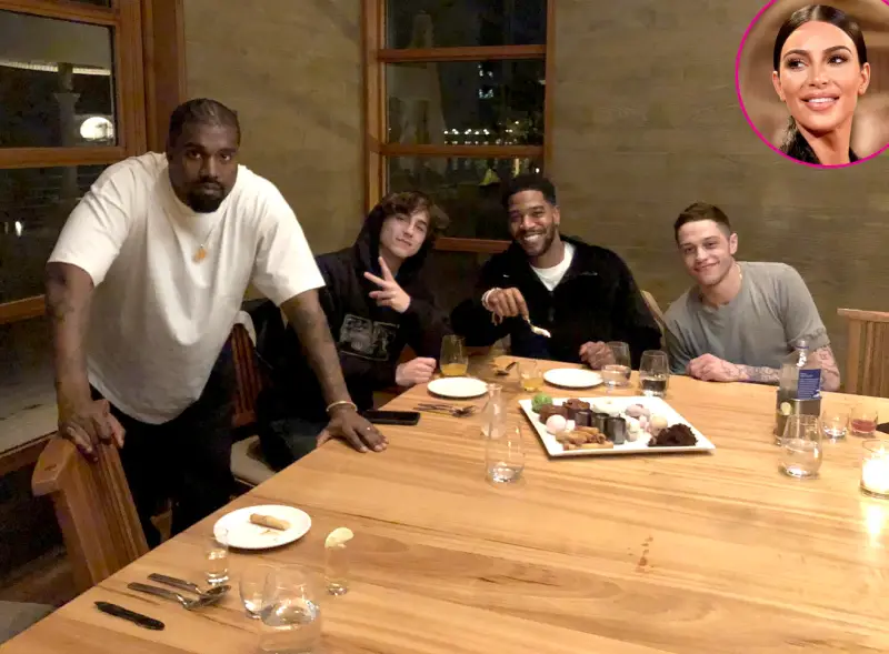 Pete-Davidson-and-Kimye-Celebrate-Kid-Cudi's-Birthday-Together