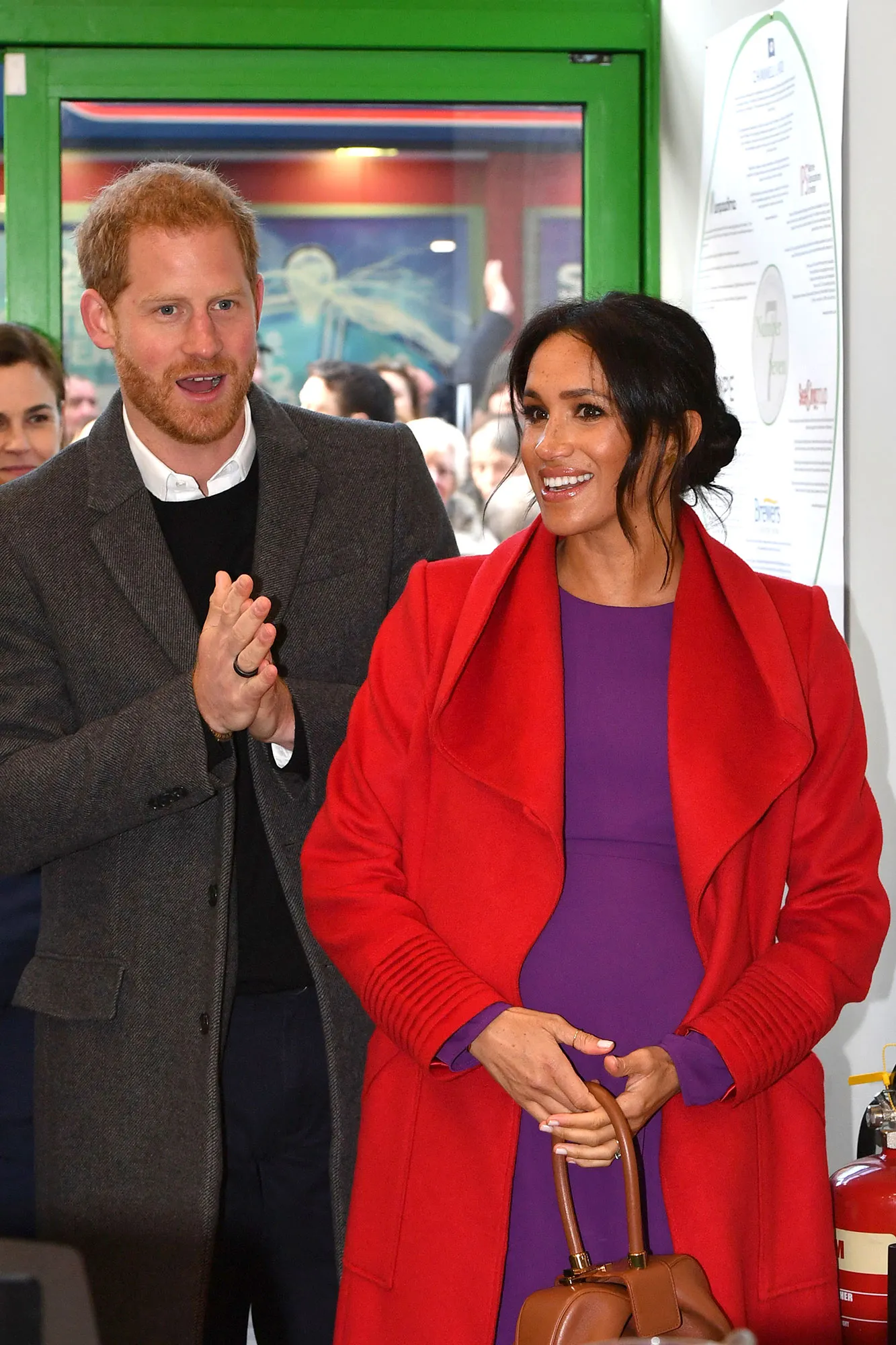 Prince Harry Duchess Meghan Surprise Vets at Endeavor Awards Panel