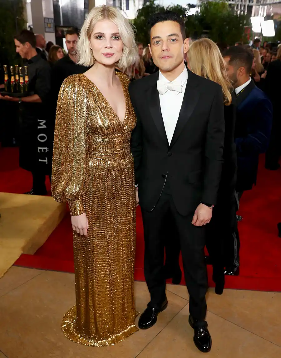 Rami-Malek-and-Lucy-Boynton-golden-globes-2019