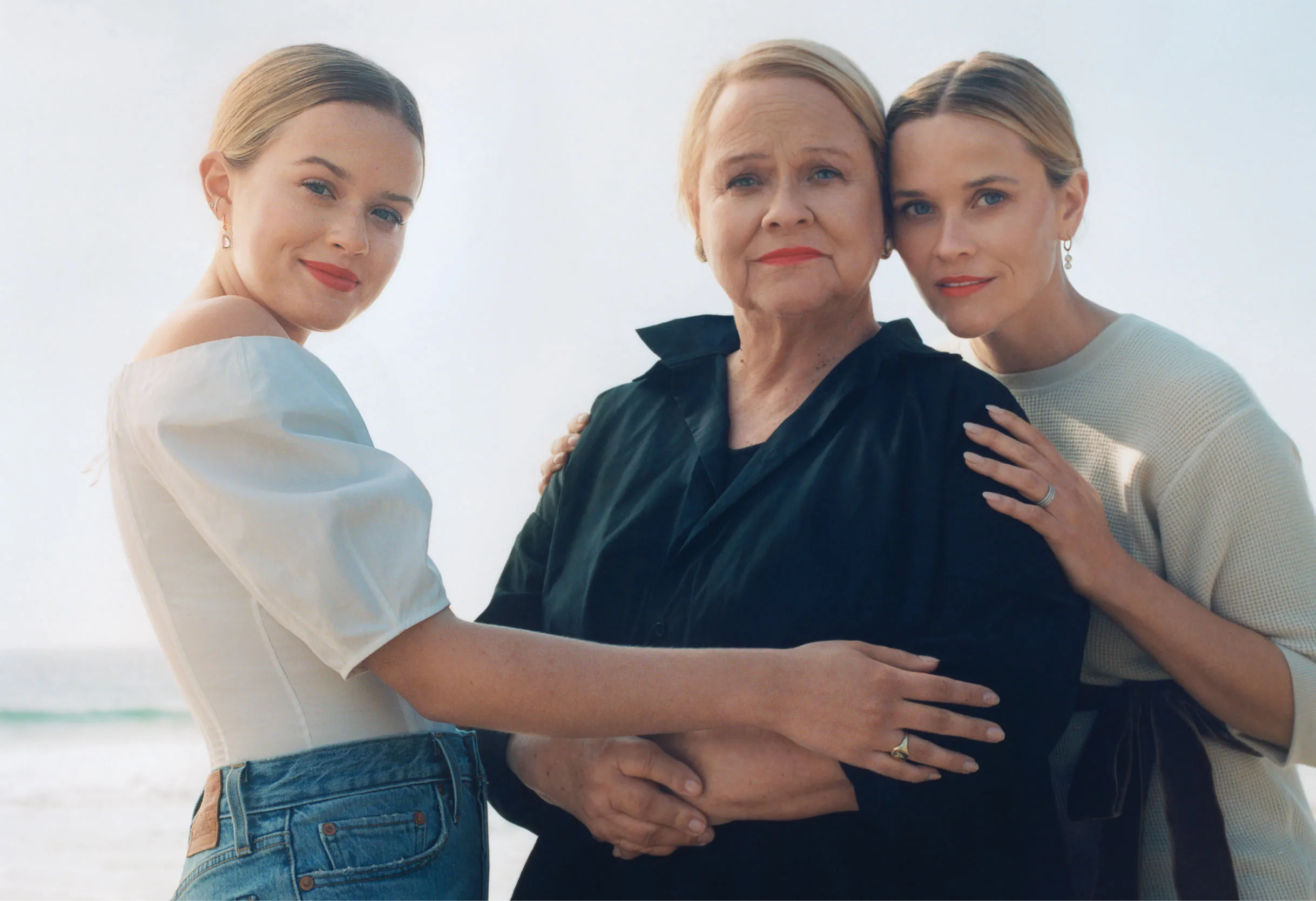 Reese Witherspoon Posed With Her Mom and Daughter on the February Cover of ‘Vogue’