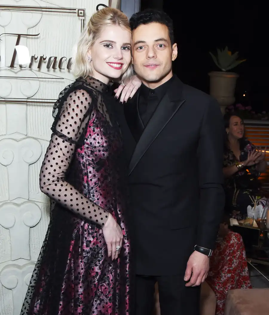SAG Awards 2019 After Party Lucy Boynton Rami Malek