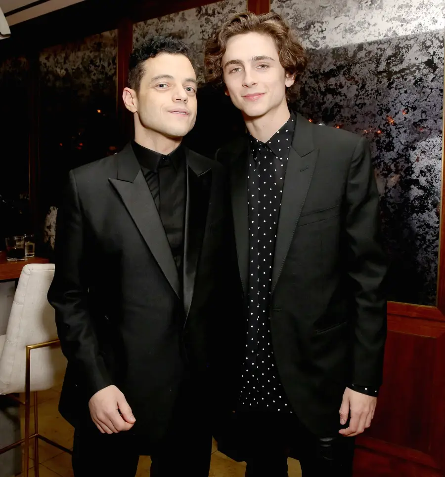 SAG Awards 2019 After Party Rami Malek Timothée Chalamet