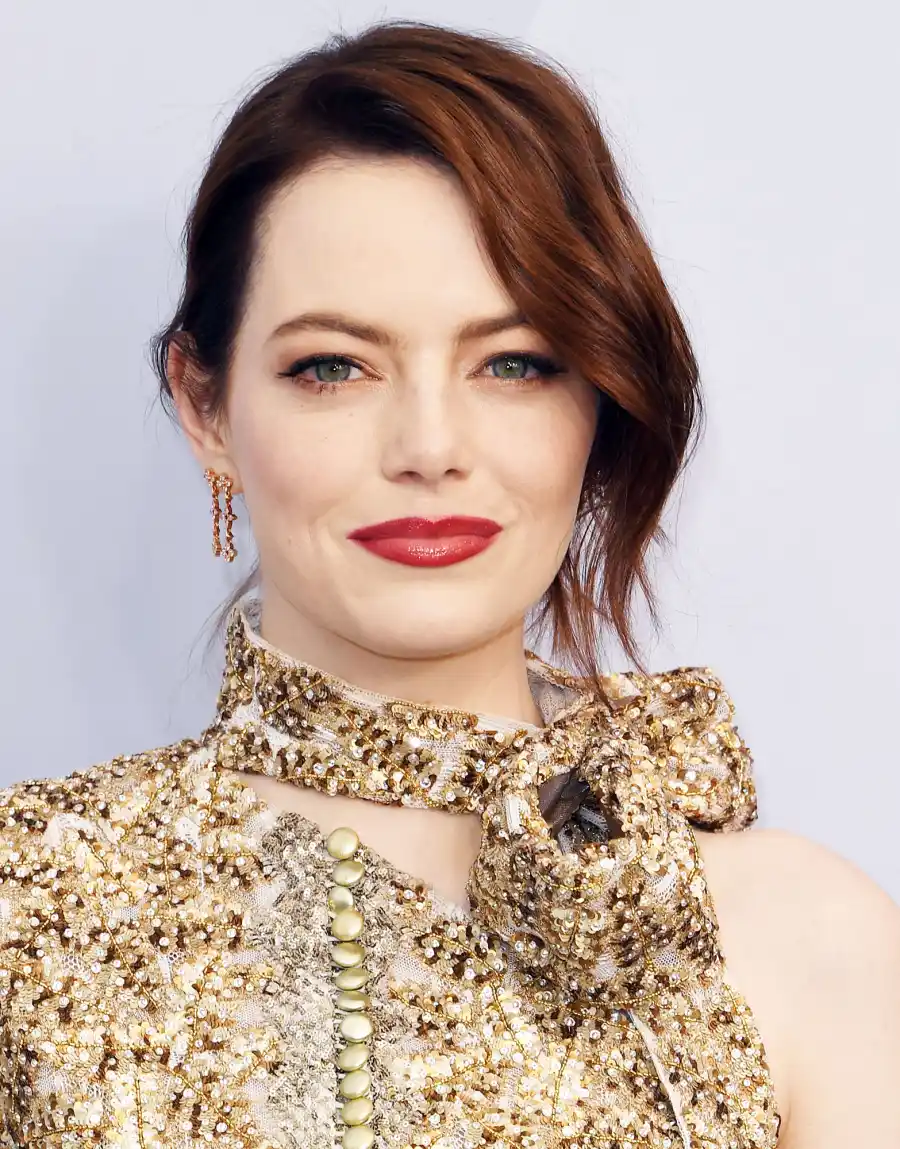 SAG Awards 2019 Hottest Hair Makeup Emma Stone