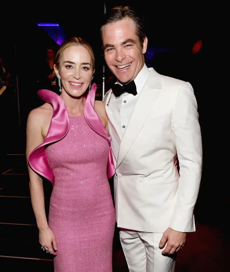 SAG Awards 2019 Inside Photos Emily Blunt Chris Pine