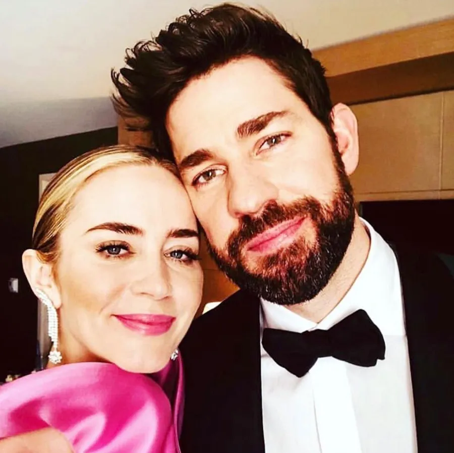 SAG Awards 2019 Stars Getting Ready Emily Blunt John Krasinski