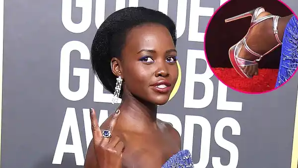 Shop Lupita Nyong Golden Globes 2019 Shoes