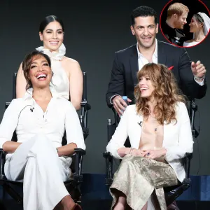 Suits Cast Prince Harry Duchess Meghan Wedding Family