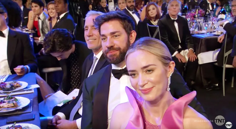 Timothee Chalamet Caught Reading SAG Awards 2019 During Opening Monologue