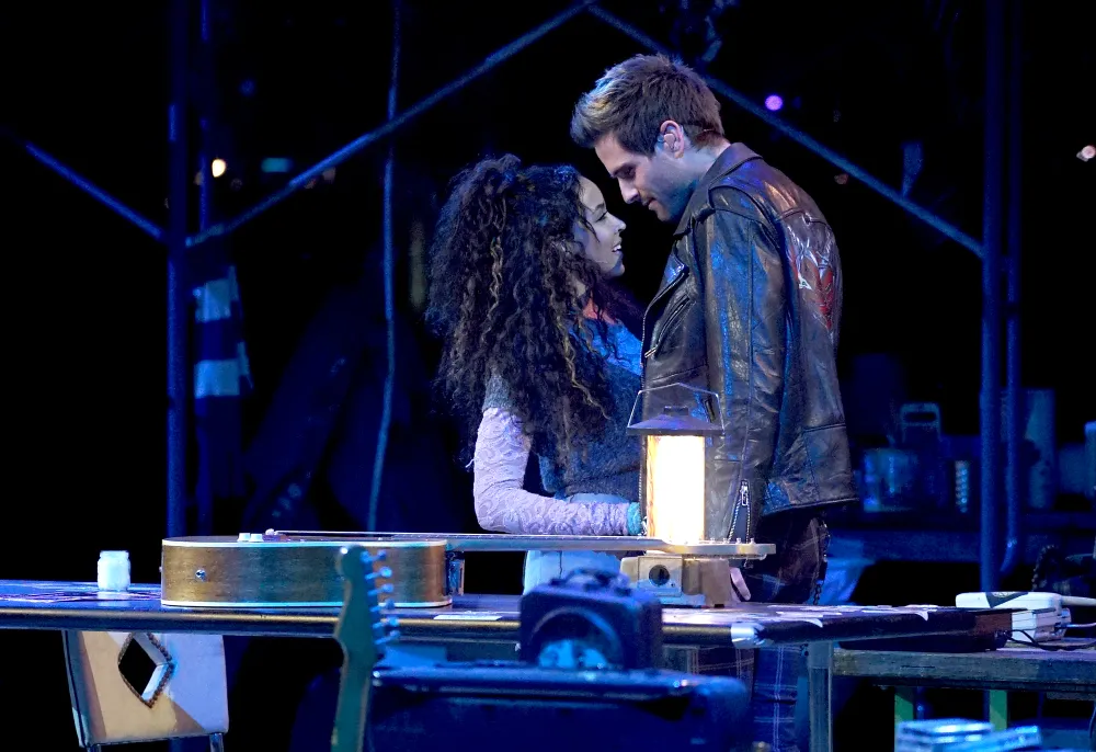 Tinashe and Brennin Hunt in RENT